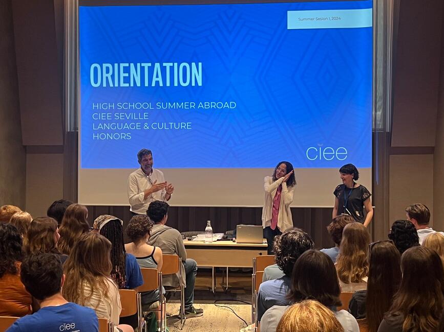 orientation sessions