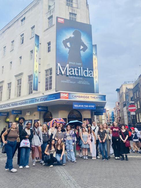 Matilda group photo. 
