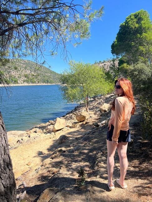 Abigail went for a hike 
