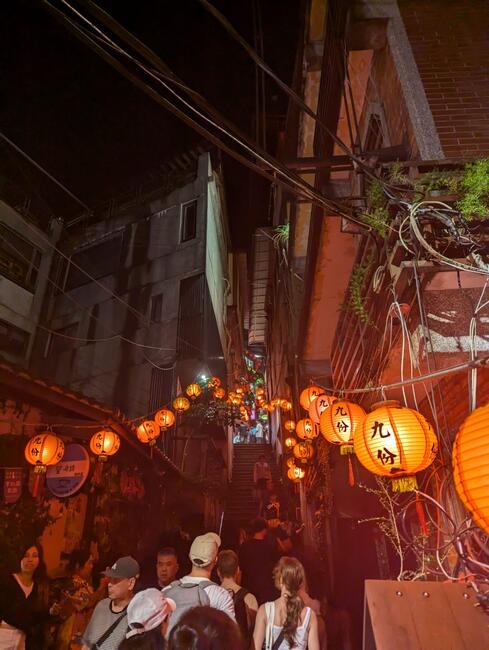 Street in Jiufen 