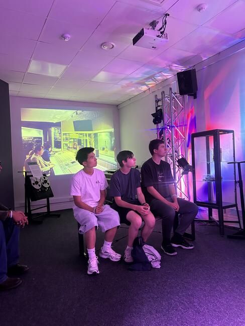 Entrepreneur students learning about the history of Windmill Lane