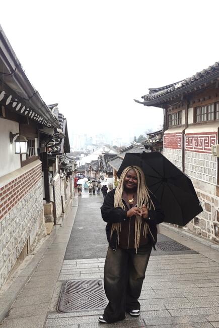 First trip to Hanok Village with CIEE Culture and Cuisine Class 