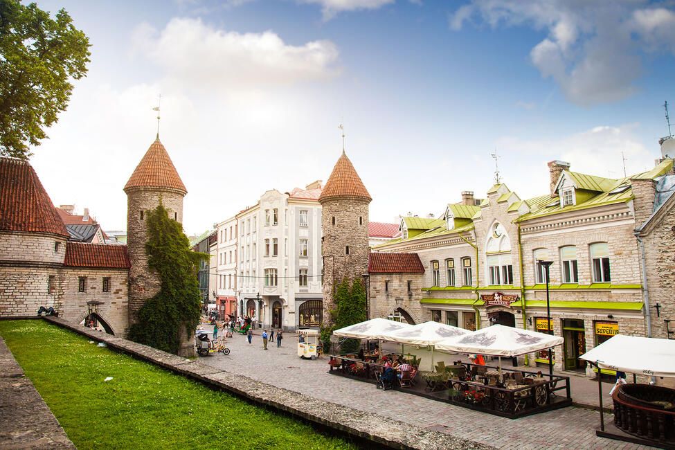 Tallinn Old Town market