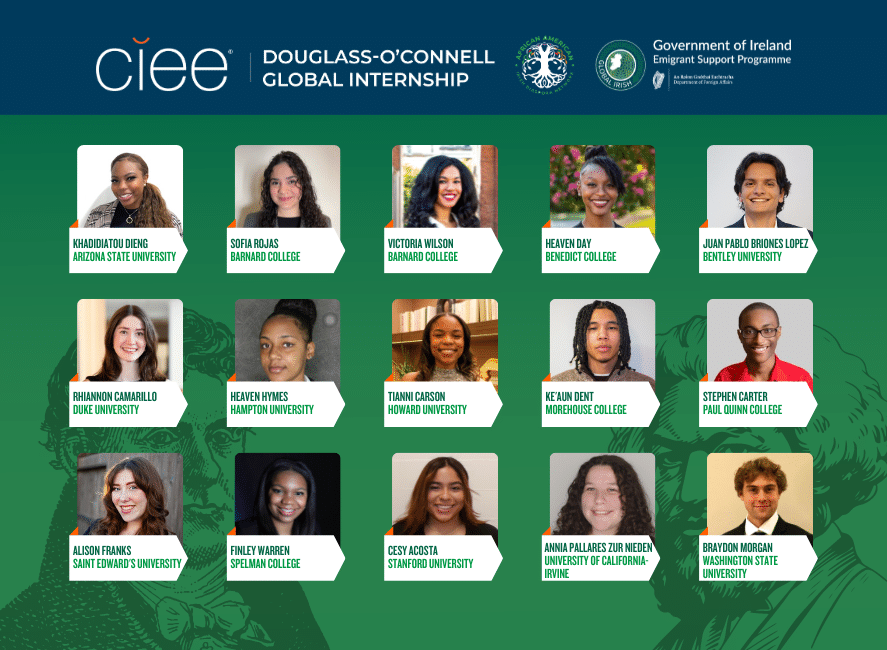 2024 Frederick Douglass-Daniel O'Connell Global Interns