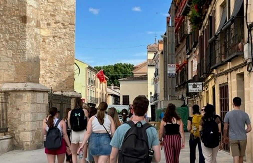 alcala students excursion abroad