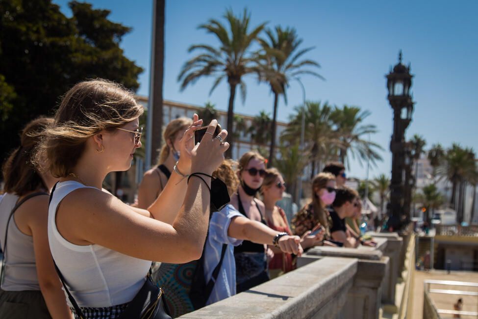 student photograph abroad cadiz spain