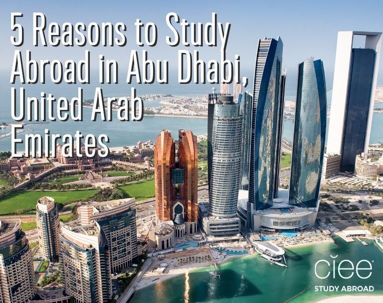 reasons abu dhabi study abroad