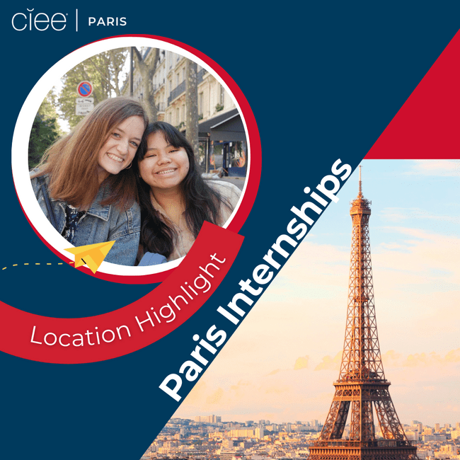paris france internship abroad ciee
