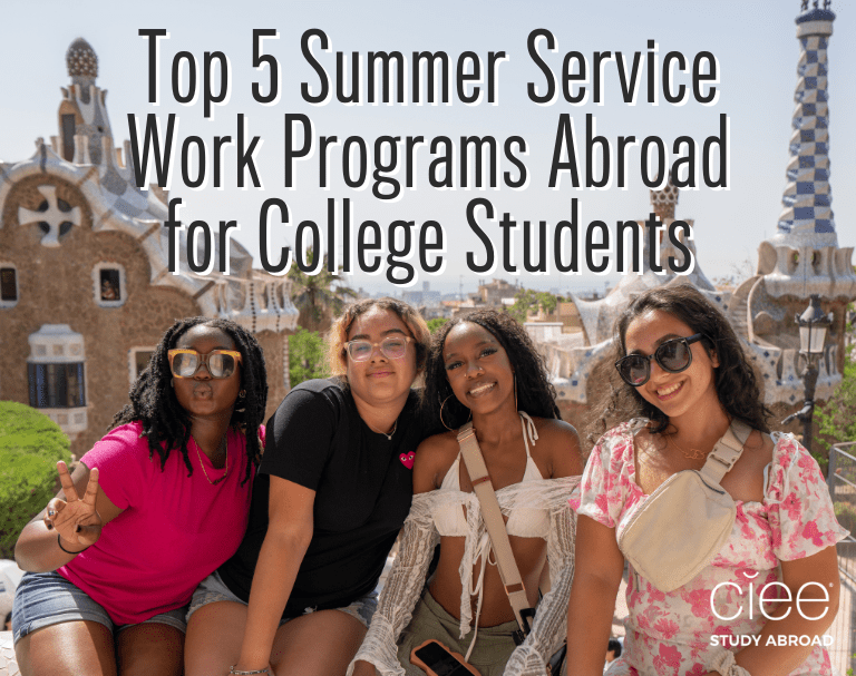 summer study abroad CIEE
