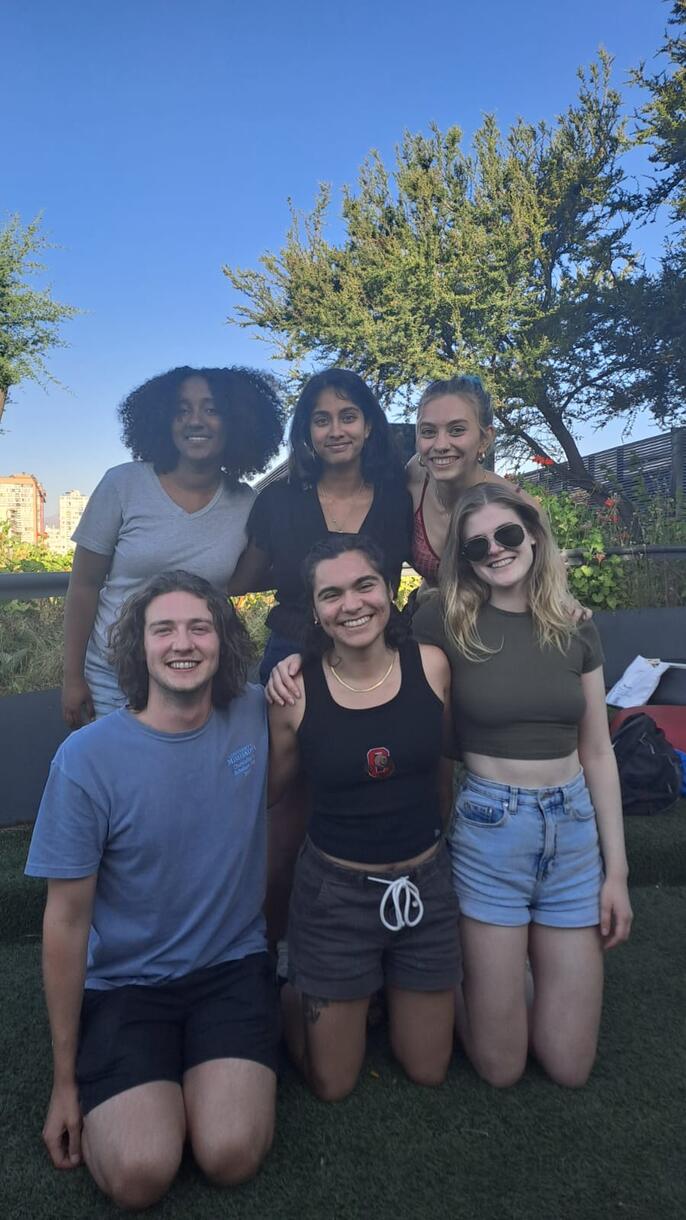 January term students 2024 in their farewell celebration