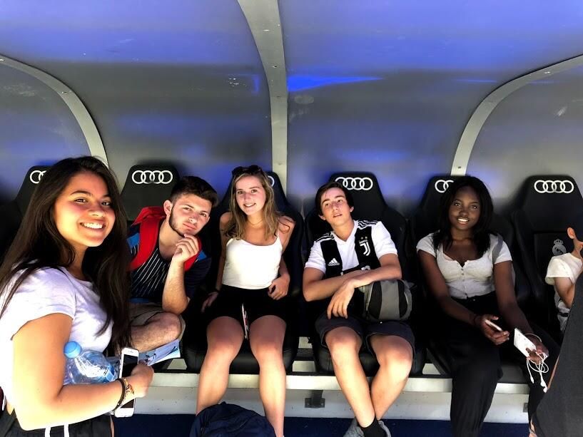 Photo for blog post Scoring at Santiago Bernabéu Stadium!
