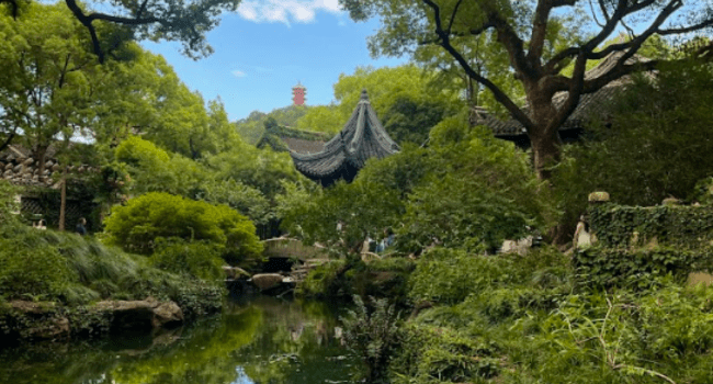 garden in Shanghai