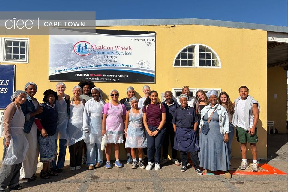 CIEE Community Impact Week Highlights Spring 2026 - Cape Town