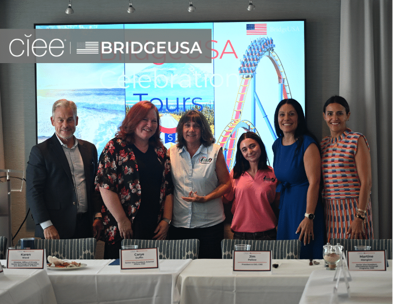 L-R Jim Pellow, Karen Ward, Jessica Glos, Katelyn Stevenson, Carye Duffin, and Martine Mangion.