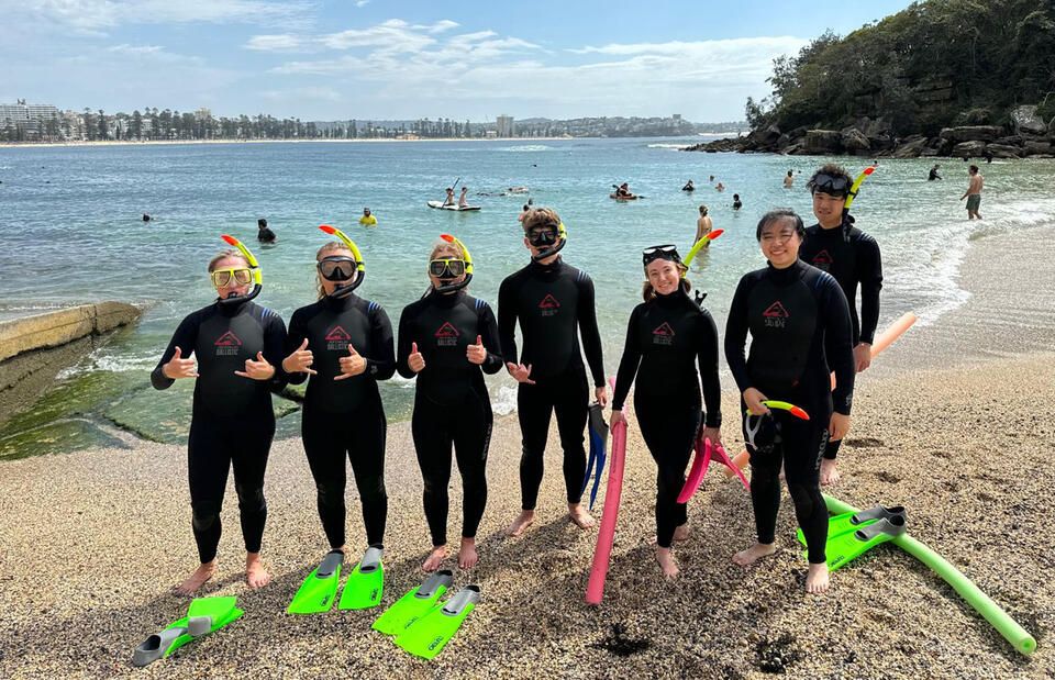 snorkeling abroad sydney australia ciee